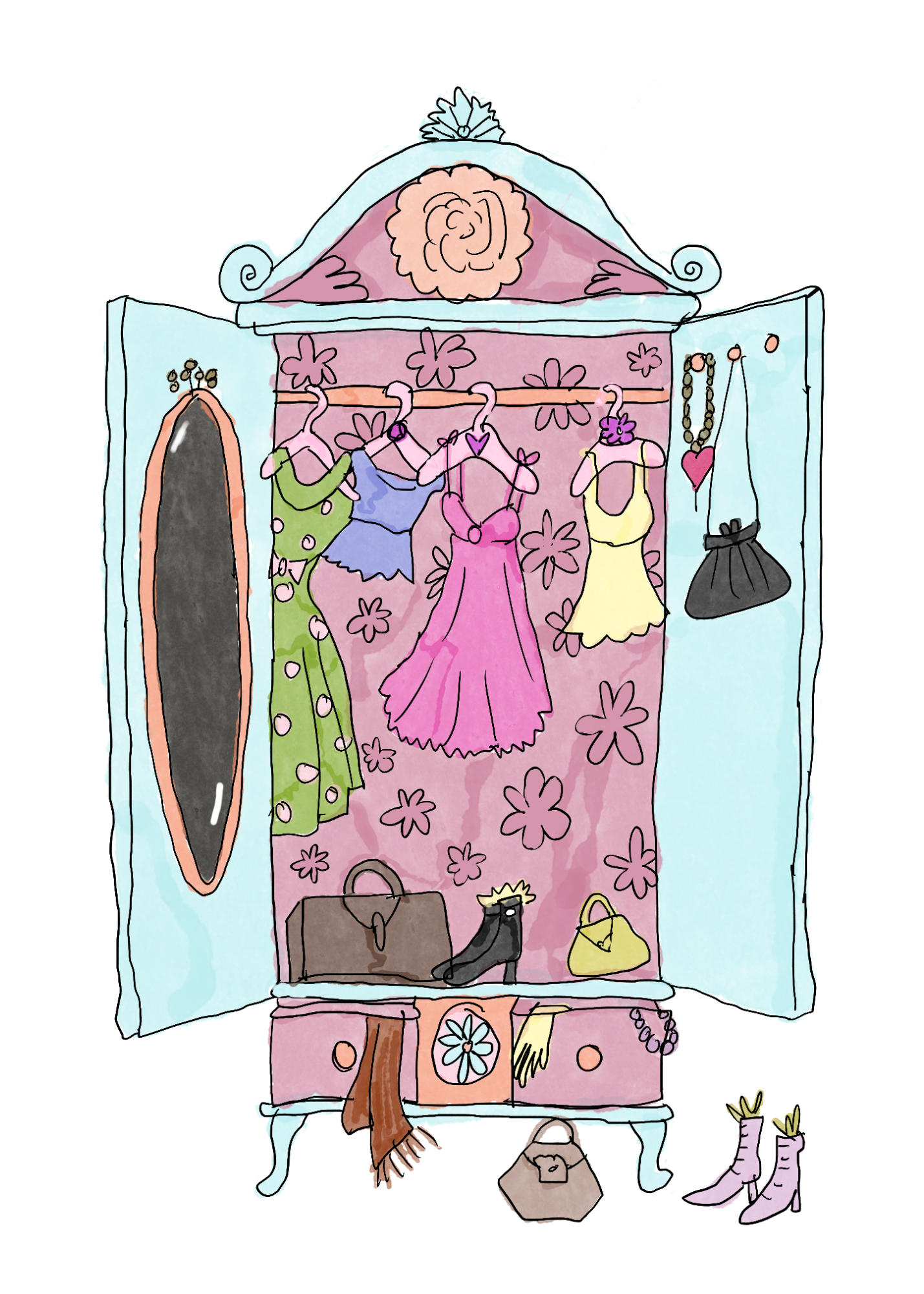 The Closet - Art Print