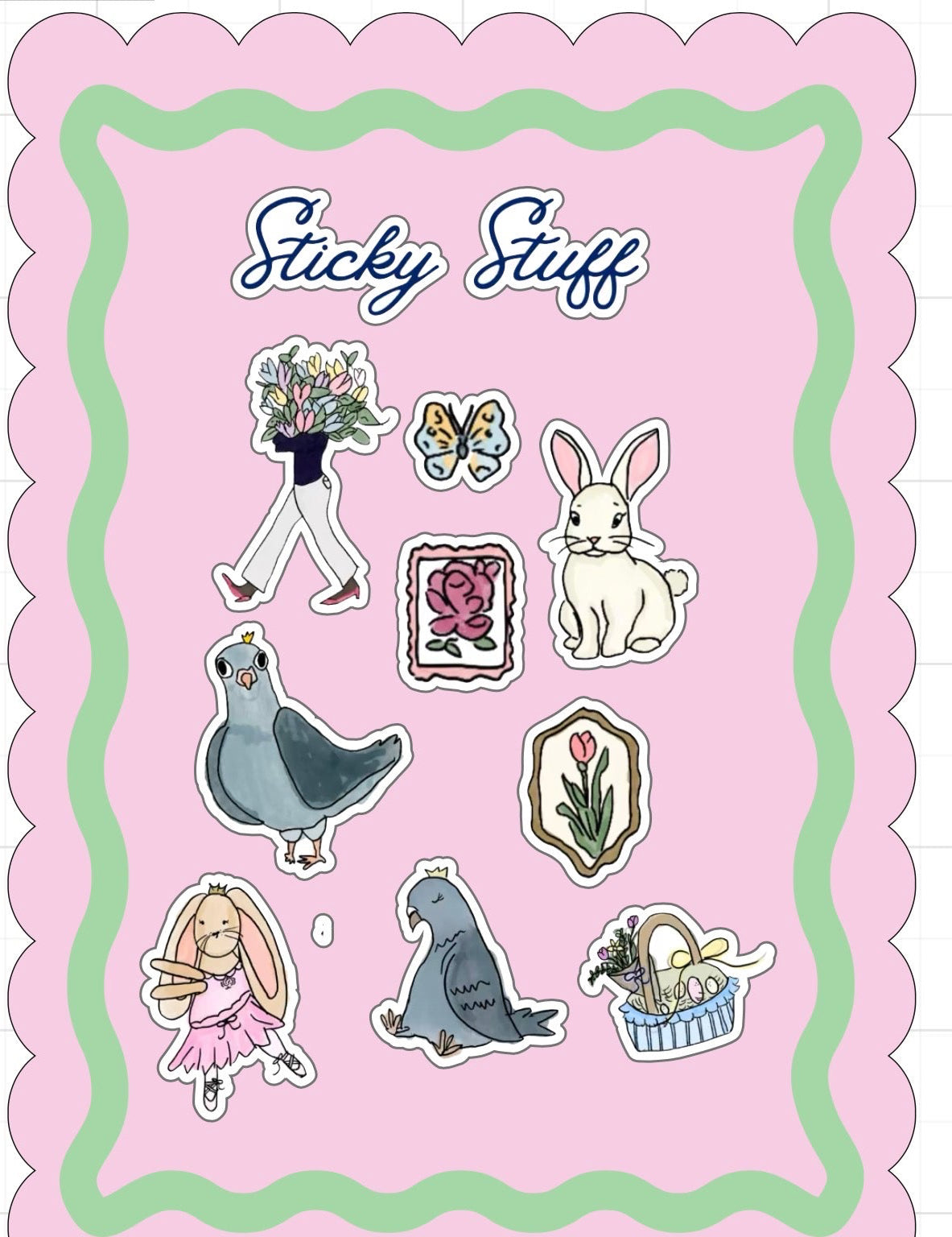 April - Sticky Stuff