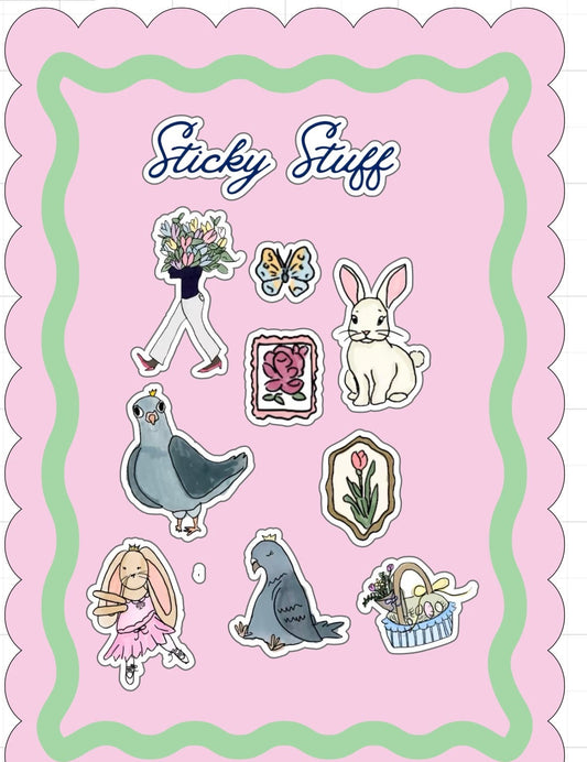 April - Sticker Sheet