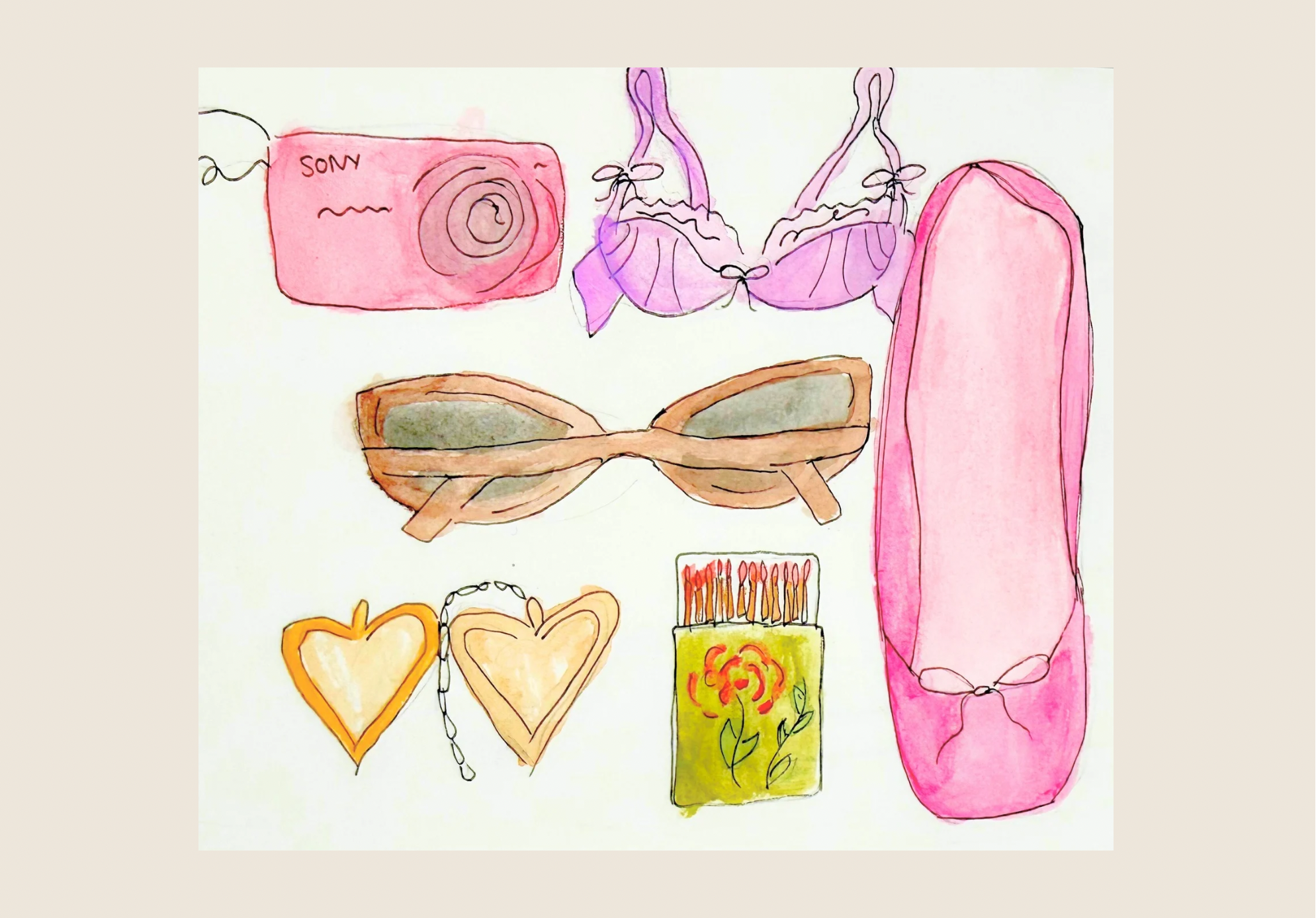 Just A Girl Art Print