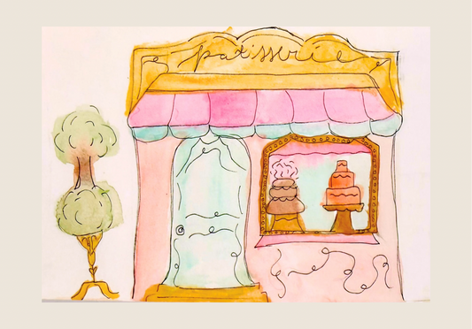 French Bakery - Art Print