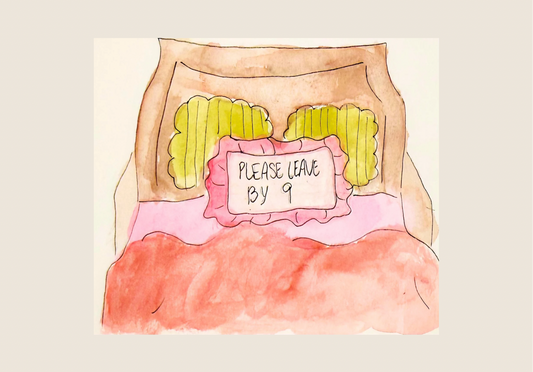 Leave By 9 - Art Print